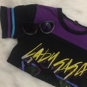 IA* Lady Gaga tee shirt unicorn